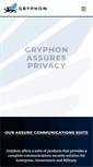 Mobile Screenshot of gryphonsecure.com